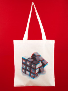 Jutebeutel der Band Brookland