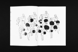 Schwarzweiße Illustration