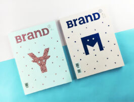 Elefont auf dem Cover des Brand Magazines.