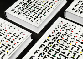 Vier liegende Freistil-Bücher. 