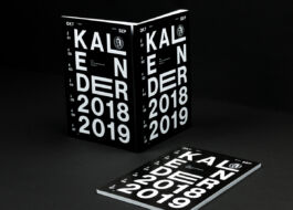 Drei arrangierte Kalender 